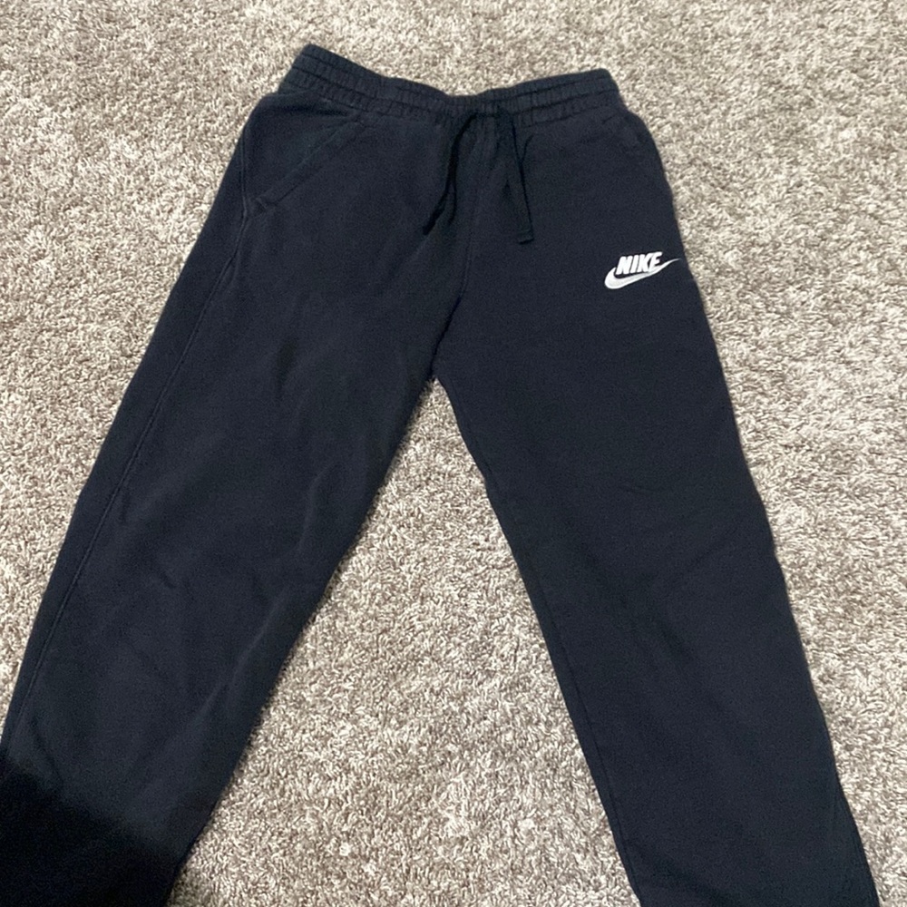 boys nike black sweatpants